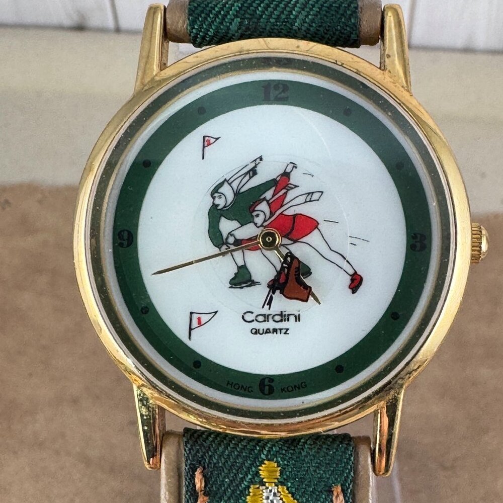 Vintage Cardini Winter is a time for Ice Skating New old Stock no tag